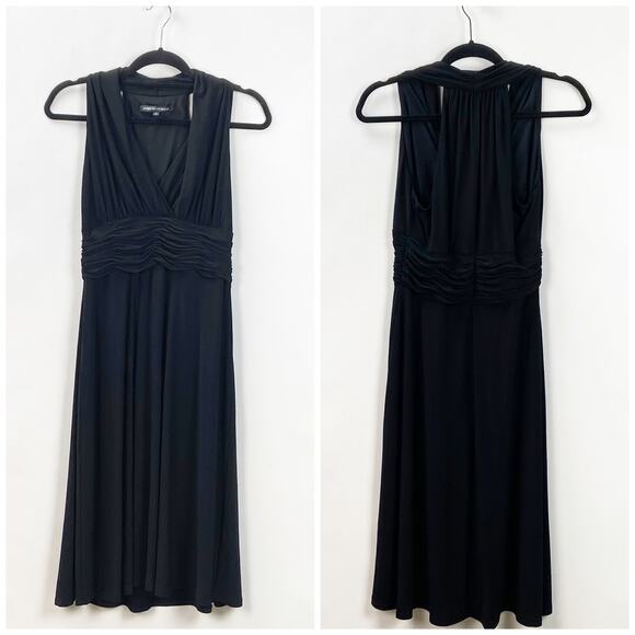 Jones Wear Dresses & Skirts - 2/$30 Jones Wear Dress 8 Womens Black Sleeveless Cocktail Rouched A-line Dress